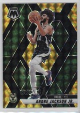2024-25 Panini Mosaic Choice Black Gold Prizm 1/8 Andre Jackson Jr #181 1n1n