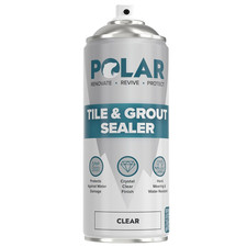 Polar Tile & Grout Sealer Clear Spray - 400Ml - Instantly Waterproofs and Protec