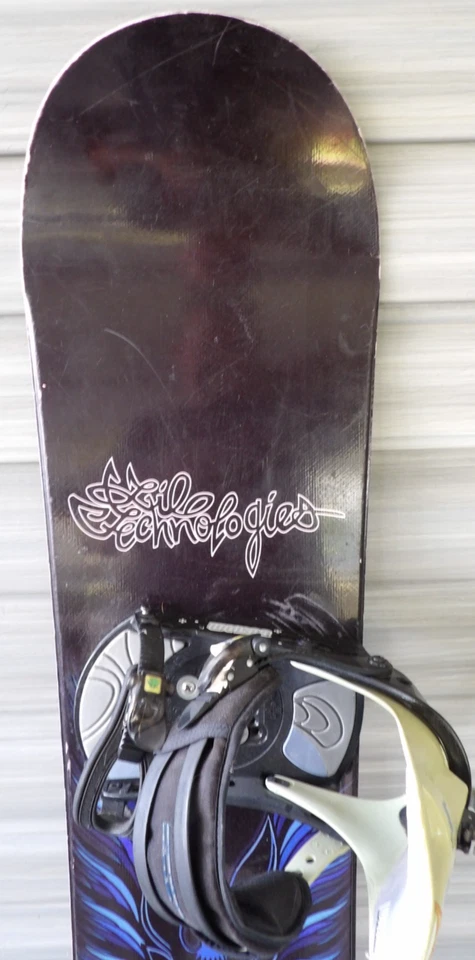 VINTAGE LIB TECH SNOWBOARD TECHNOLOGIES CUSTOM BINDINGS - Image 2 of 4