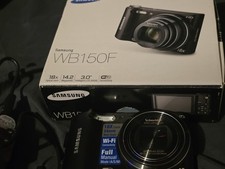 SAMSUNG WB150F Digital Camera 14.2MP 18X WiFi Schneider Kreuznach Barely Used