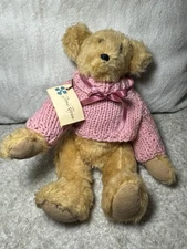 DUSTIN Brown Teddy Bear by Doris Regan Handmade & Fully Jointed 10” Original