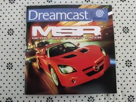Metropolis Street Racer - Sega Dreamcast PAL - Complete with Manual & Case
