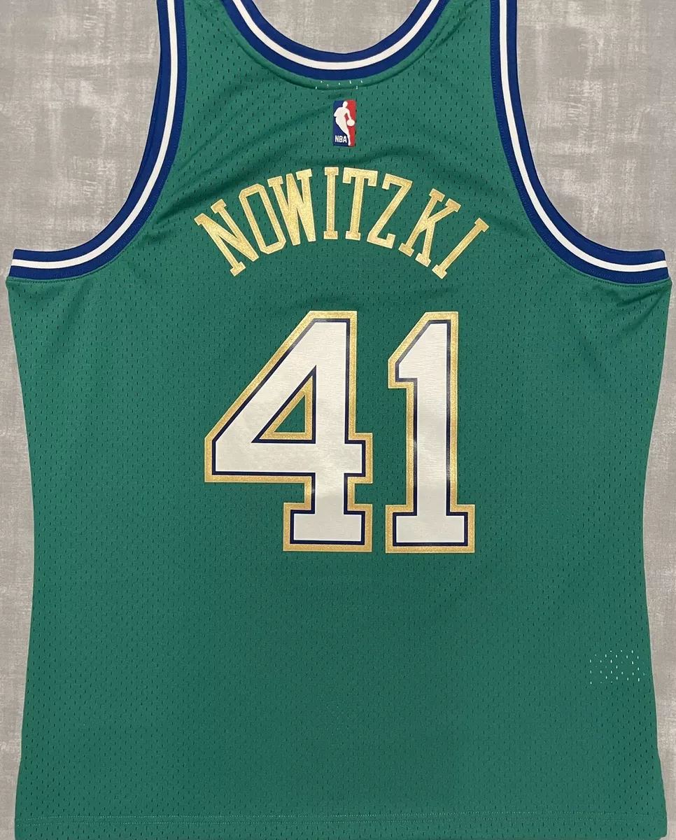 Dallas Mavericks Mitchell and Ness Dirk Nowitzki Draft Jersey