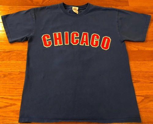 Maglietta vintage MLB Chicago Cubs Ryne Sandberg #23 taglia adulti cubbies medi