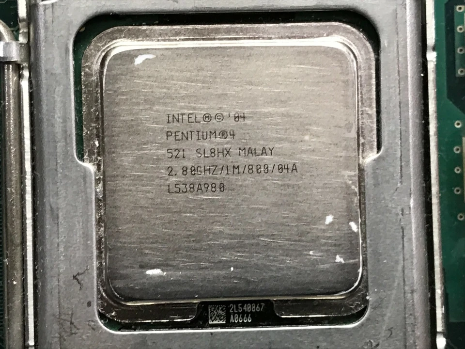 FUJITSU D2156-A11 GS Motherboard LGA775 DDR2 Intel Pentium 4 2.8G Bad Caps PARTS - Image 2 of 4