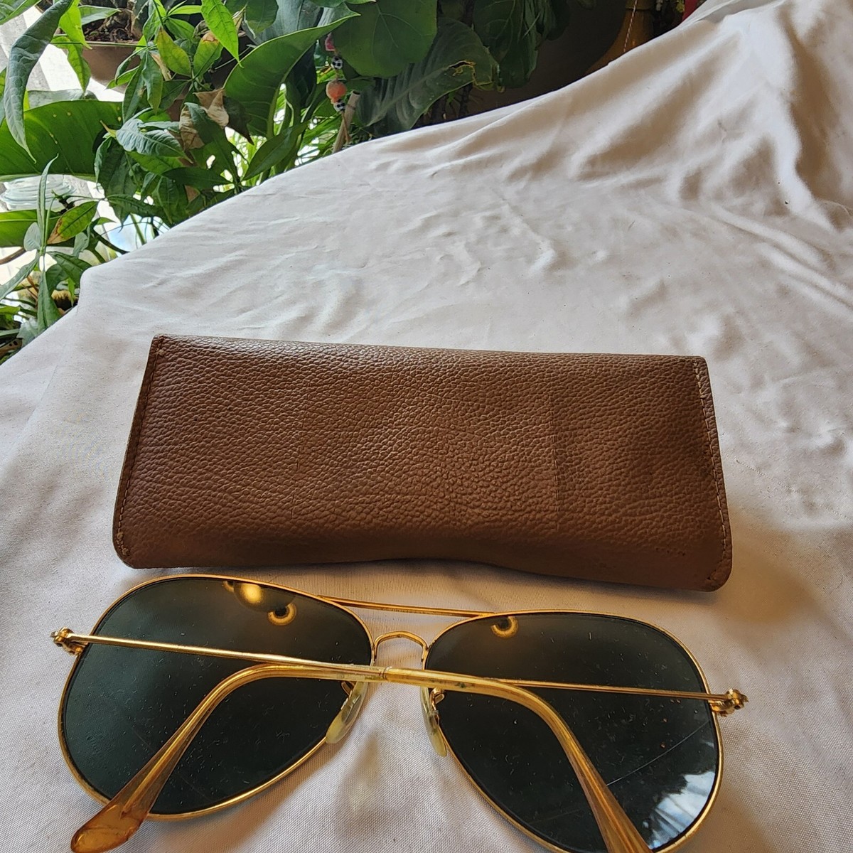 Vintage B&L USA Ray Ban Aviator Sunglasses 62/14 Etched B&L | eBay