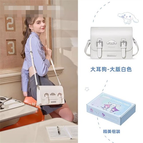 Cartoon Cinnamoroll blau Schultertasche Damen quadratisch Crossbody Bag Handtasche Geschenk  - Bild 21 von 28