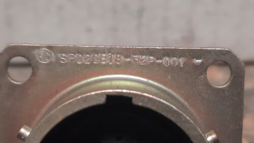 BENDIX #SP02CE18-32P-001 CONNECTOR, WALL MOUNT (32 PINS, CRIMP PINS) Q135 - Picture 3 of 5