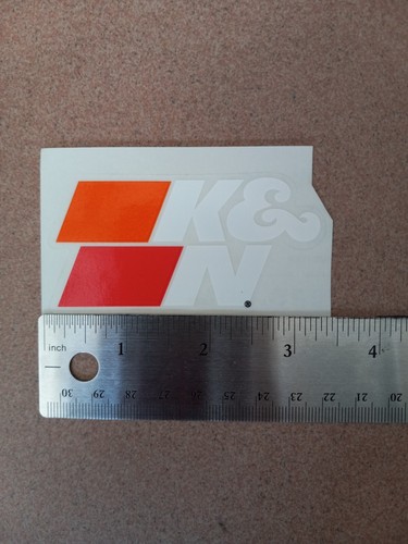 K&N Engineering Sticker 1.5"x3.25" - Picture 3 of 3