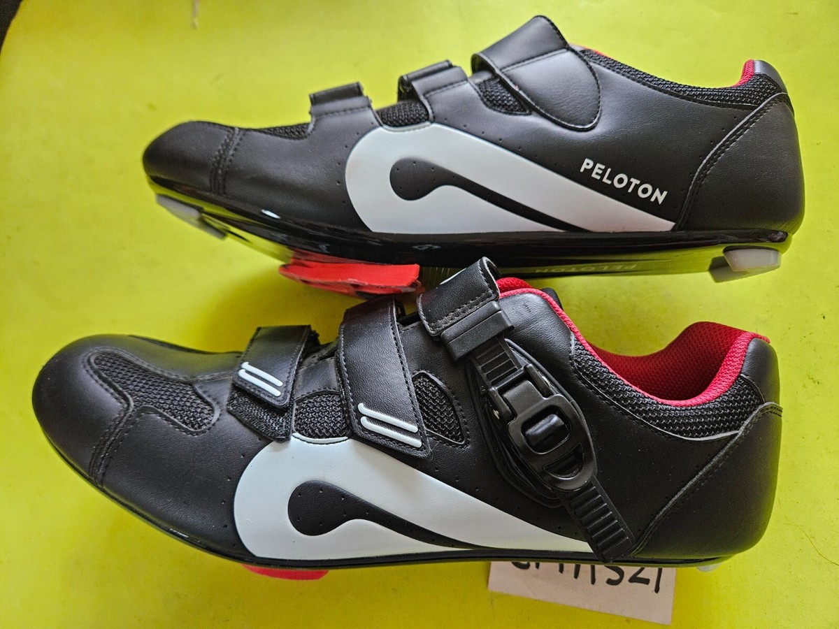Peloton Cycling Shoes PL-SH-B-47 Men\'s EU 47 USA 13 Black White Clean Peloton Cycling Shoes PL-SH-B-47 Men main image 3