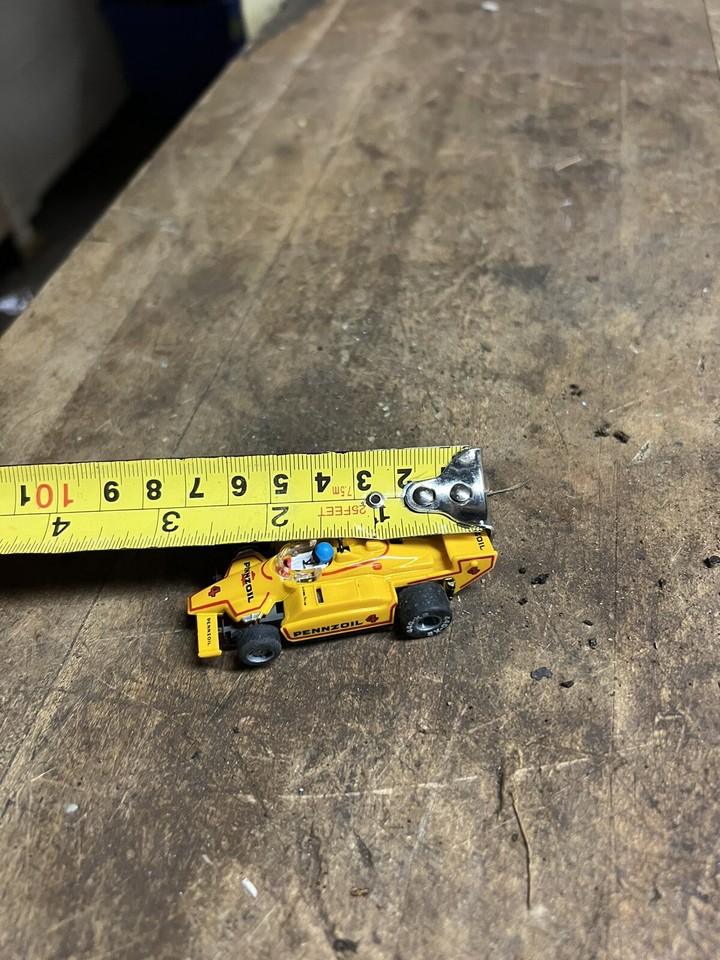 Vintage Old Original Tyco HK Pennzoil Indy Racer Race Car Ho Slot Car