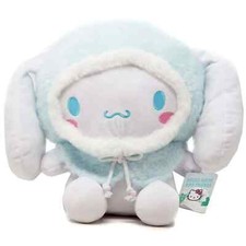 Hello Kitty And Friends 10" Cinnamorrol in Snow Coat Plush New With Tag