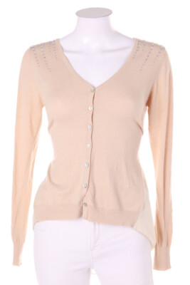 For Ever Cardigan Cashmere D 36-38 beige NEW