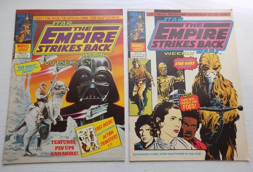 Empire Strikes Back Weekly - 118 1st ESB Issue & 119 1st Lando Calrissian - 1980