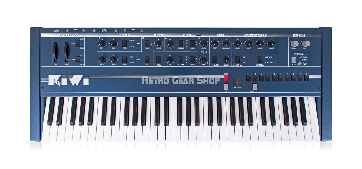 Siel Kiwi Rare Vintage Analog 6-voice DCO Polyphonic Keyboard Siel Kiwi Rare Vintage Analog 6-voice DCO Polyphonic Keyboard