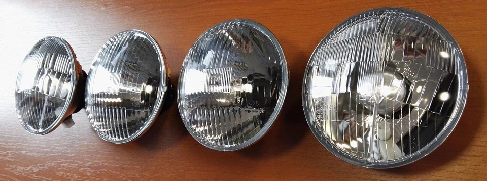 Juego de faros delanteros nuevos para Mercedes Benz SL SLC R107 C107 W107 de EE. UU. a la UE - Imagen 3 de 4