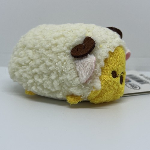 Disney Store Tsum Mini Peluche 3,5" GIAPPONE Anno della Pecora Pooh 💕 VENDITORE USA - Foto 3 di 4