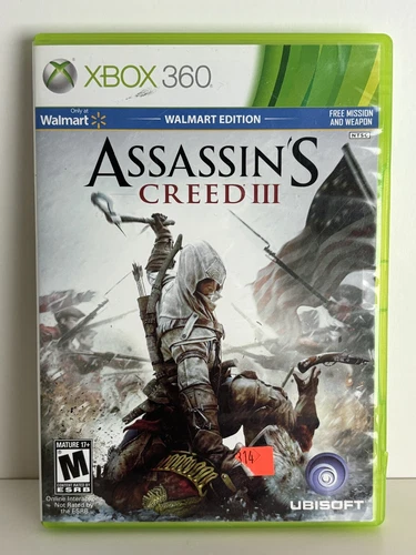 Assassin's Creed III Xbox 360 Game Complete
