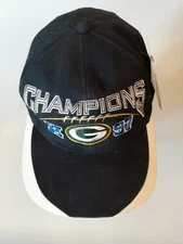 1997 NFC Champions Green Bay Packers Hat NWT Vintage Proline Black One Size
