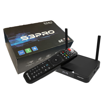 SUPERBOX S3 PRO 2GB+32GB - Dual-Band Wi-Fi 2.4 & 5G - Voice Remote Control