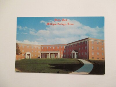 Milligan College Tennessee Postcard Webb Hall TN | eBay