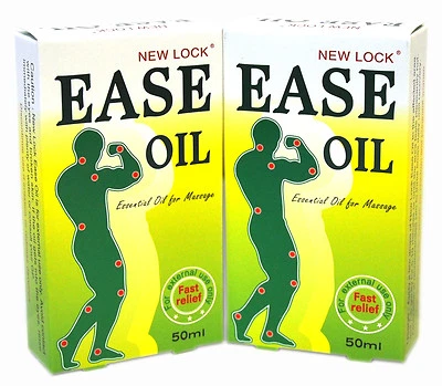 NEW LOOK Genuine New Lock Ease Oil Essential Oil for massage Woodlock x 2 Bottles