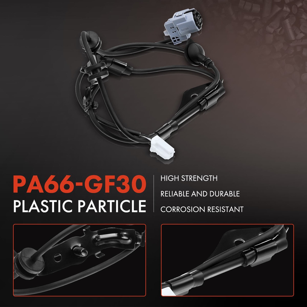 X AUTOHAUX ABS Wheel Speed Sensor Wiring Harness Rear Right 89516-02111 X AUTOHAUX ABS Wheel Speed Sensor Wiring Harness Rear Right 89516-02111