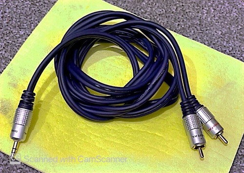 AUX Stereo Audio Cable 2.1 For All Systems 6.8ft Lead for CAR/PHONE/MP3/PC Heavy - 第 1/4 張圖片