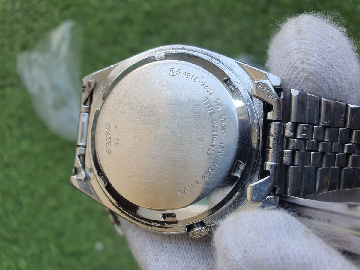 Seiko 5 7S26-3160 Automatic men 17 jewels vintage watch made