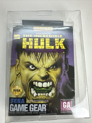 Incredible Hulk Sega Game Gear CIB (Rare) | eBay