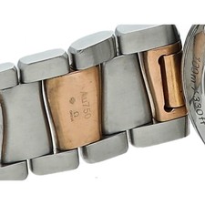 Omega De Ville Ladymatic 34 18k Rose Gold/Steel Brown Diamond Dial Women's Watch 7