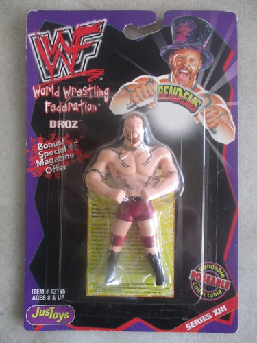 SEALED MOC 2000 WWF BEND-EMS DROZ SERIES XIII 13 J...