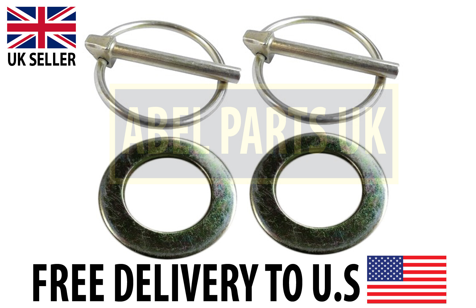 JCB PARTS 3CX BUCKET PIN WASHERS & LYNCH PINS (PART NO. 823/00470, 826/00512) eBay