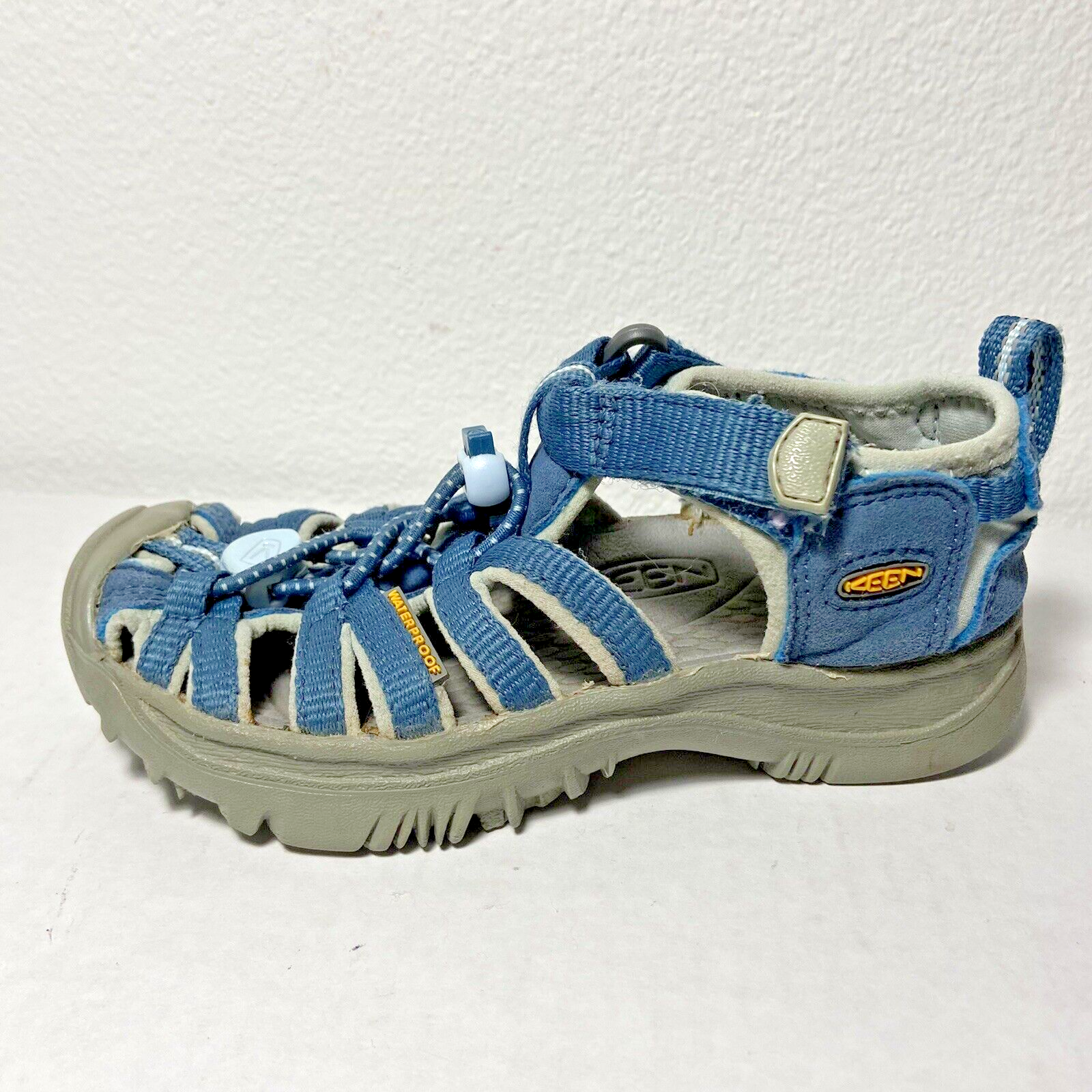 Sandali da trekking bambini KEEN taglia 10 Newport H2 blu impermeabili outdoor punta chiusa