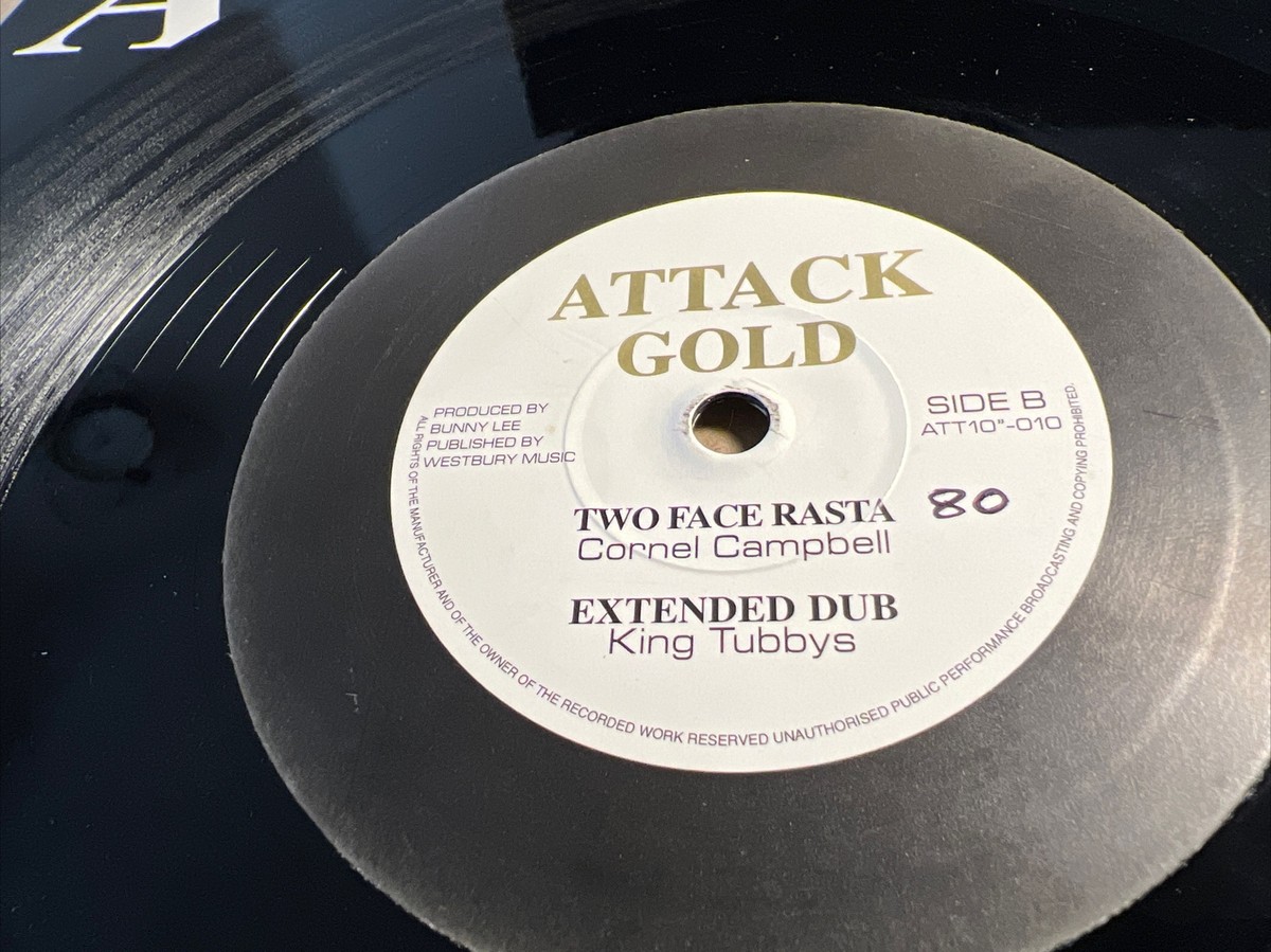 英10” Johnny Clarke / Cornell Campbe Dem A Say Rasta / Two Face Rasta ATT10”010 Attack Gold /00200 Johnny Clarke / Cornel Campbell - Dem A Say Rasta / Two Face