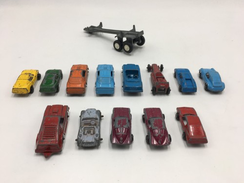 Vintage TOOTSIE TOY MIDGETOYS Stamped Metal Cars Lot (14) - Picture 3 of 18