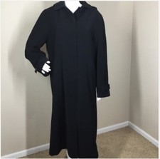 Gallery Long Fully Lined Hooded Trench Coat (dc)