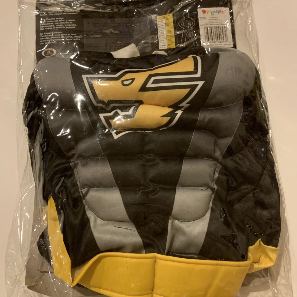 Disfraz Disney Power Rangers Negro RPM Niño Mediano (7-8) Sin Máscara Foto 3 de 3