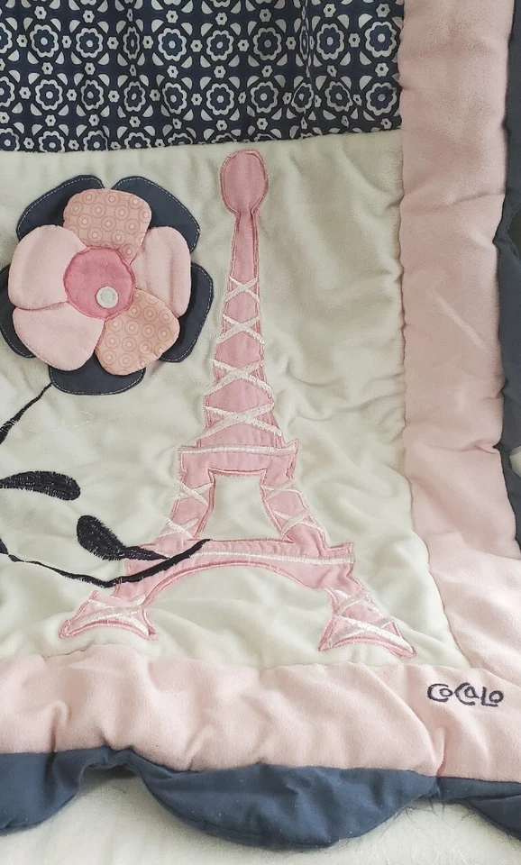 Cocalo Madison Juego de 6 piezas Cuna Edredón Cuna Falda Pañal Soporte Decoración de Pared  Foto 2 de 4