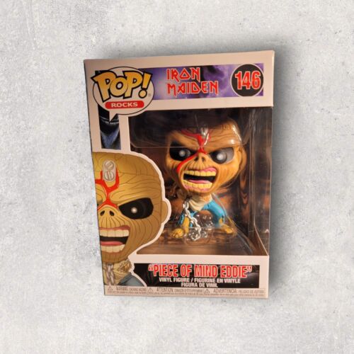 Funko Pop! Rocks: Piece of Mind Eddie #146 Vinyl Figure - Picture 3 of 7