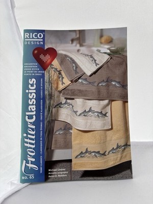 Stickheft Rico Design No. 65 Frottier Classics Kreuzstich Stickvorlagen Buch