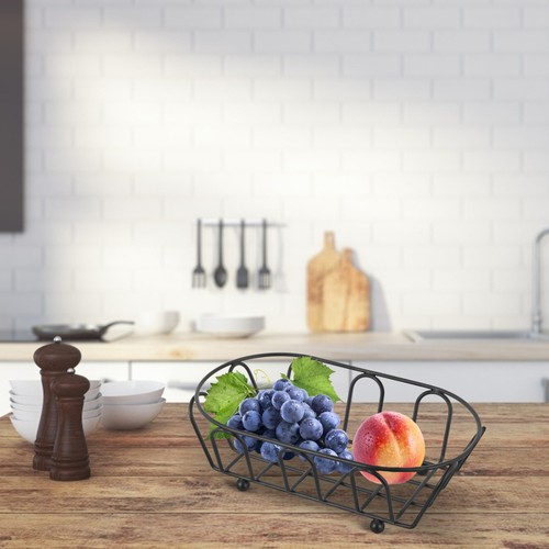 Cesta de aperitivos de acero inoxidable para colgar almacenamiento cestas de frutas tazón pequeño - Imagen 11 de 12