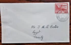 Jersey 1 d Blampied View 1/06/43 FDC cancelled Trinity sub post office