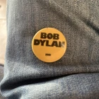 Bob Dylan - Vintage Original Metal Button Pin Badge