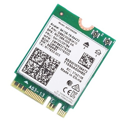 Multiband AX210NGW Wifi Card For Intel Wi-Fi 6E AX210NGW NGFF M.2 2230 Tri-Band