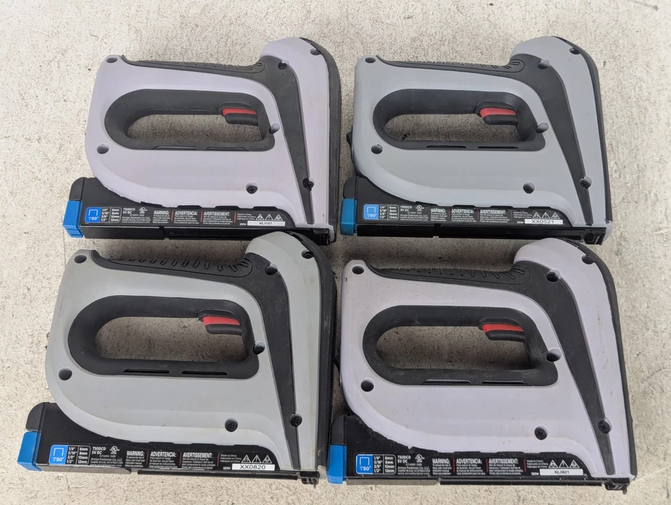 Nonworking Arrow T50DCD Cordless Electric Stapler Gun Lithium T50 Parts Lot Of 4 - Image 2 of 3