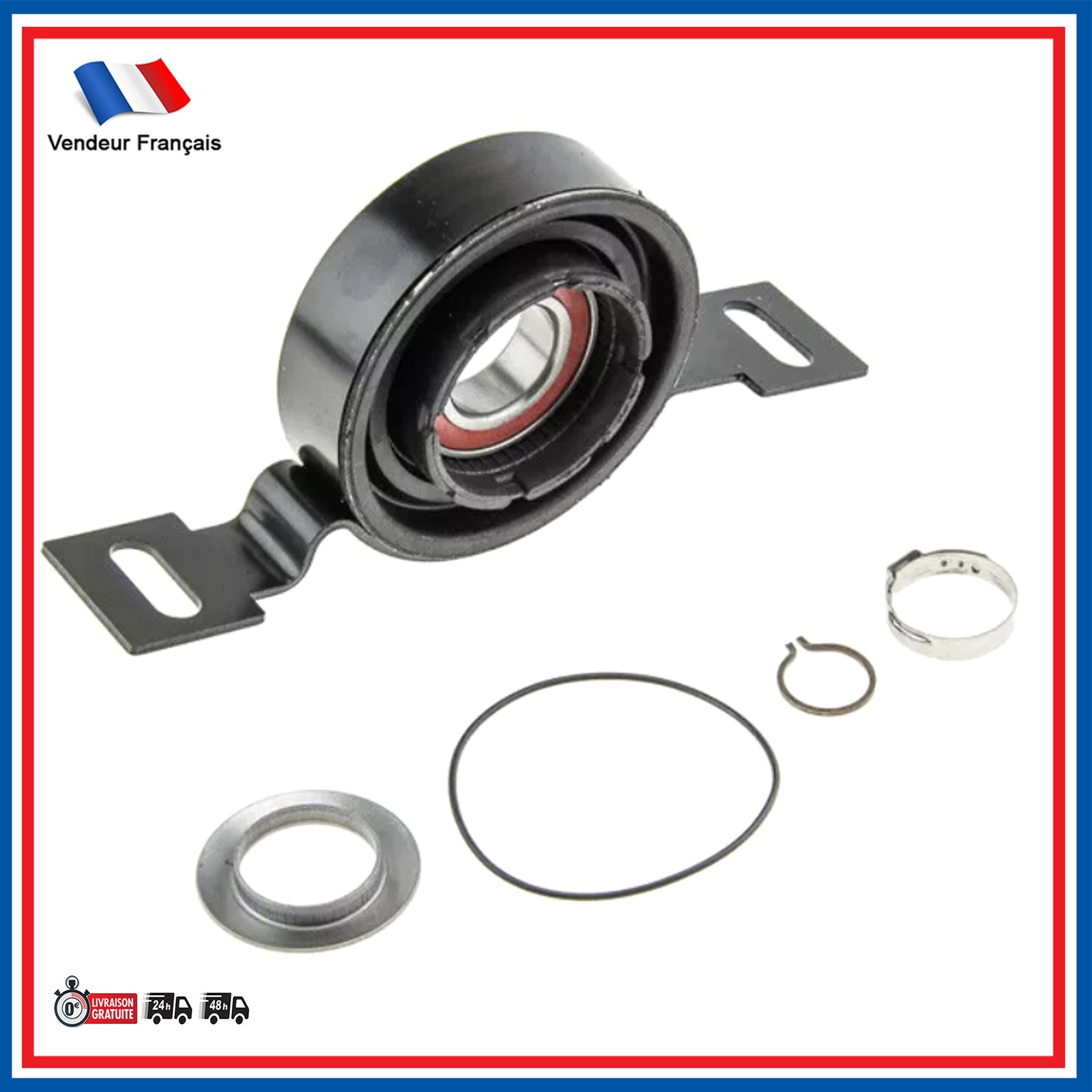 Roulement palier arbre transmission arriere Dacia Duster 4x4 370002820R
