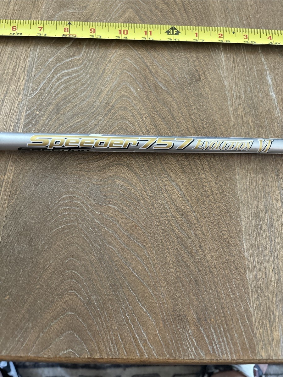 Fujikura Speeder 757 Evolution VI X Flex Golf Shaft | eBay