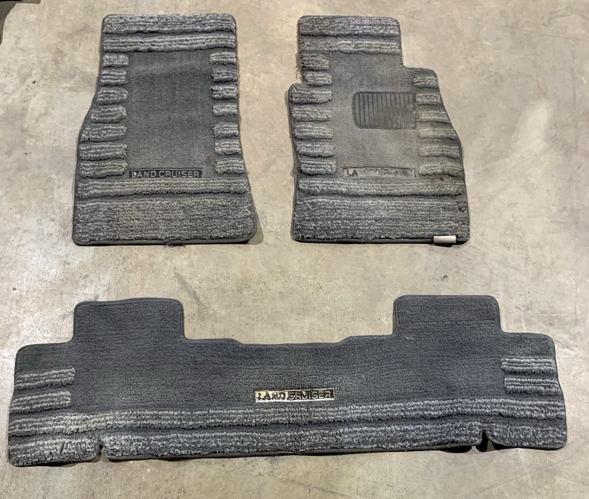 JDM OEM Toyota Land Cruiser 80 Series J80 RHD Used Shag Floor Mats