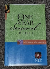 The One Year Seasonal Bible Summer Devotions by NTL (2005, Trade Paperback)